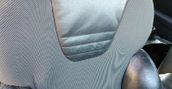 Galinė pneumatinė (oro) pagalvė su amortizatoriumi