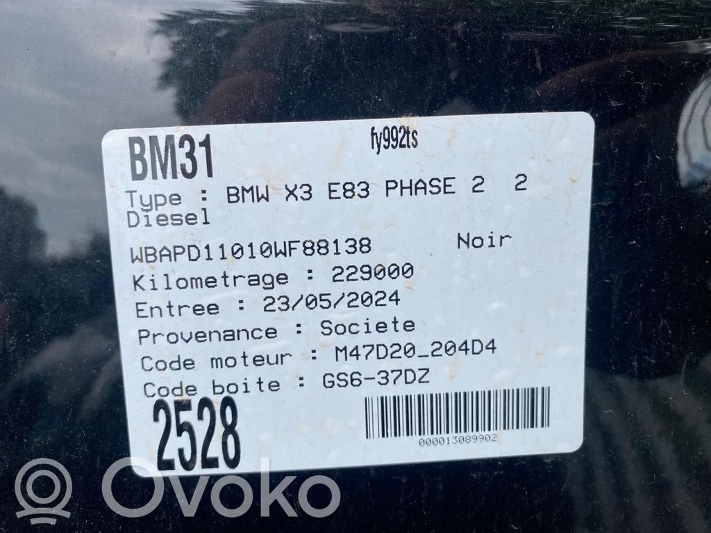 X3 E83 X3  41003449761