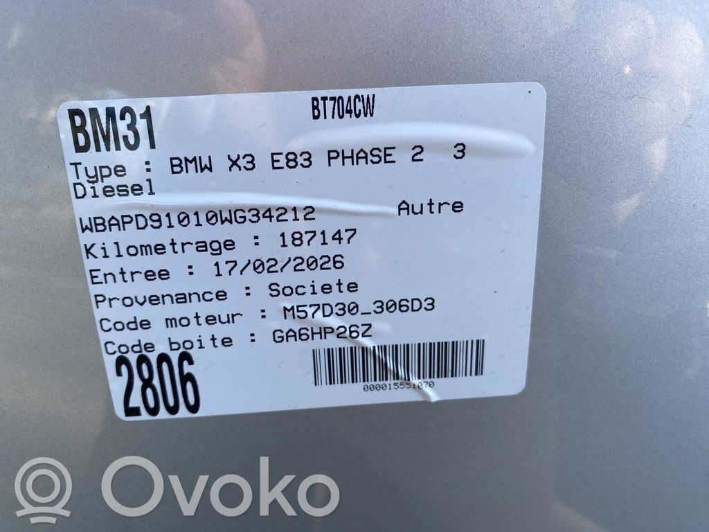 X3 E83 X3  51773415404