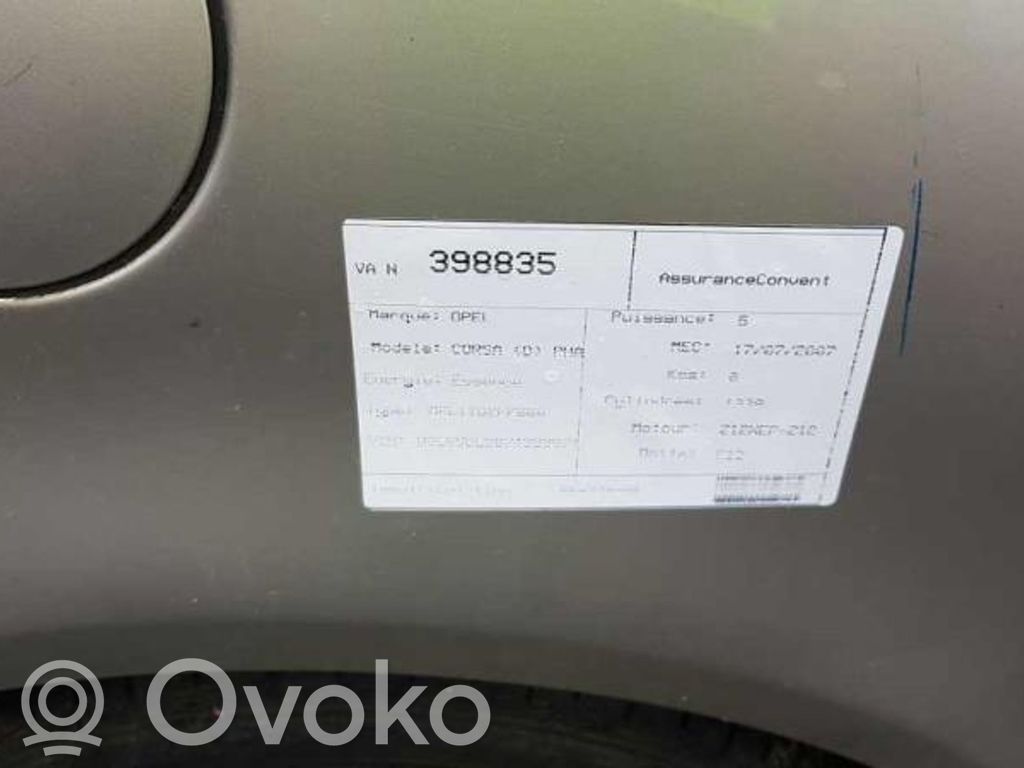 Corsa D Corsa  13189800
