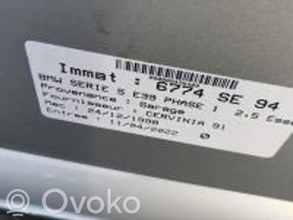 5 E39 Series 5  51162252920
