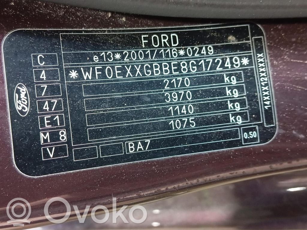 Mondeo MK IV Mondeo  7S7113W030AH