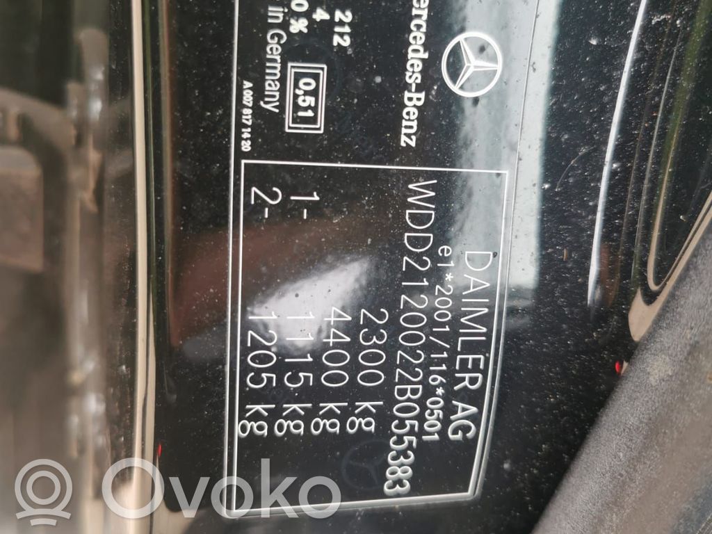 E W212 E-class, AMG (W124, W210, W211, W212, W213, C207, W238)  A2123308200
