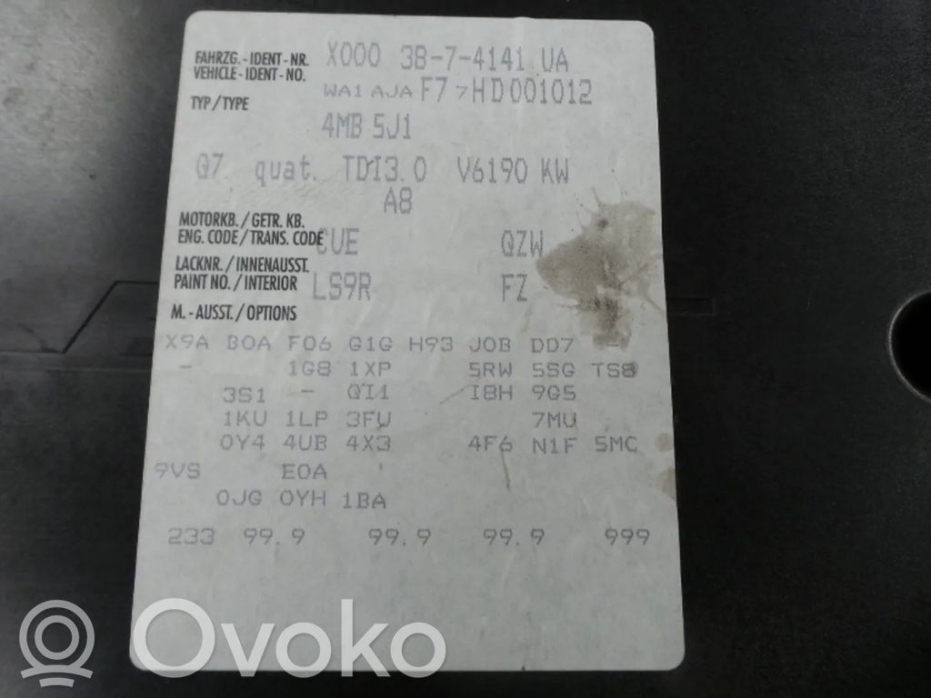 Q7 4M Q7  057911024