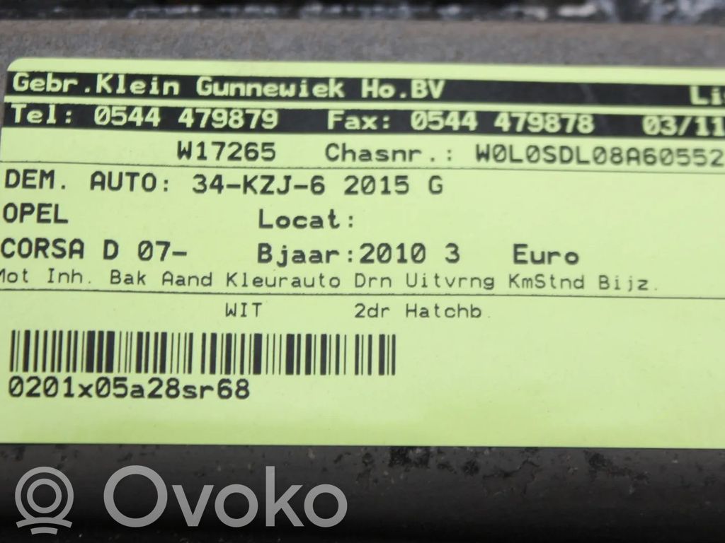 Corsa D Corsa  0374792