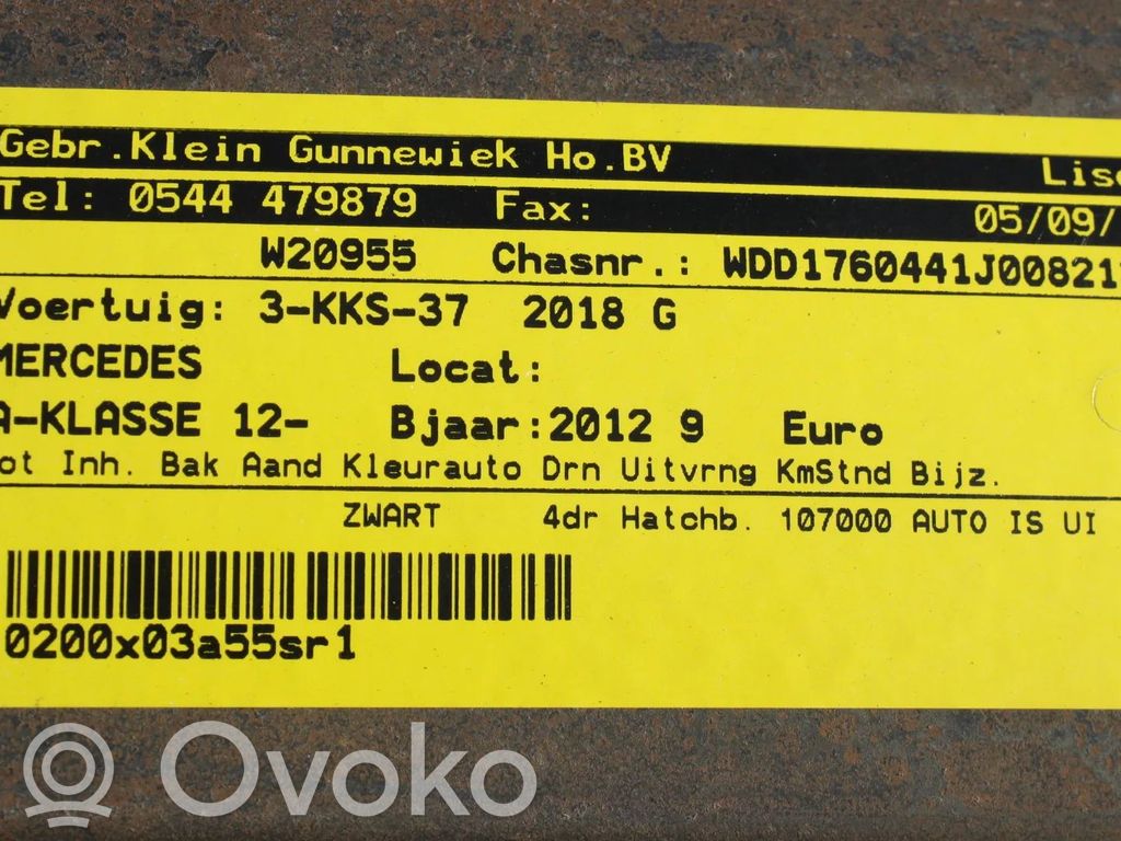 A W176 A-class  A2701410025