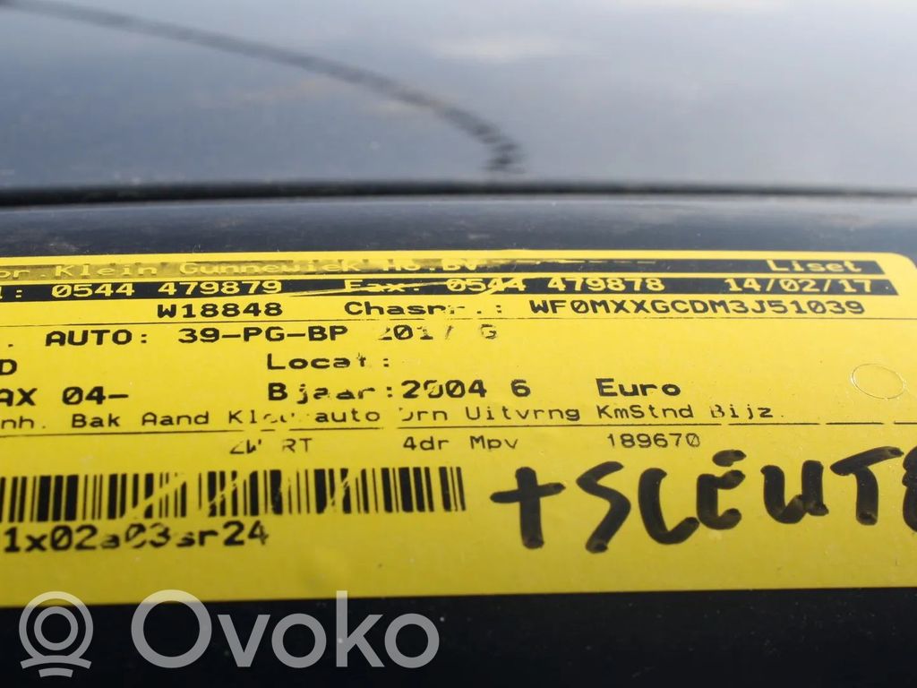 C-MAX I Focus C-MAX, C-MAX, Grand C-MAX  3M5T11000AC