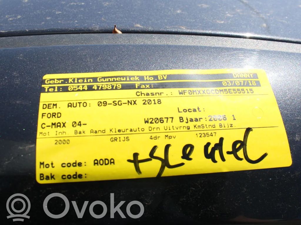 C-MAX I Focus C-MAX, C-MAX, Grand C-MAX  36001765