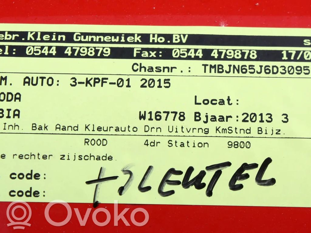 Fabia Mk2 (5J) Fabia  03F906070HL
