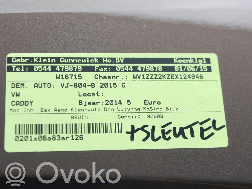 Caddy Caddy  03L906262A