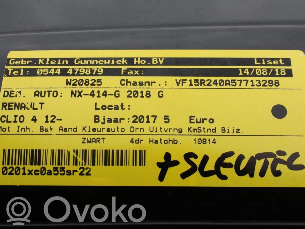 Clio IV Clio  237109222R