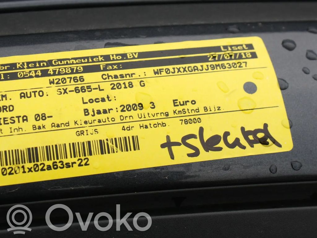 Fiesta Fiesta  8V2112A650RF