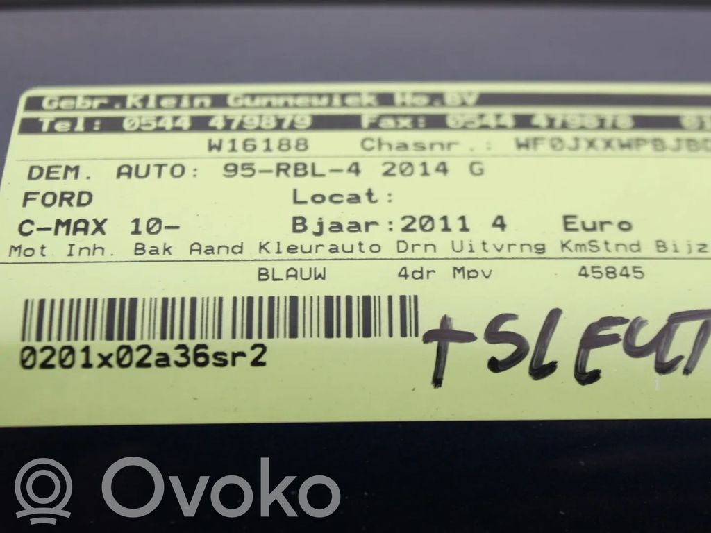 C-MAX II Focus C-MAX, C-MAX, Grand C-MAX  0258010245