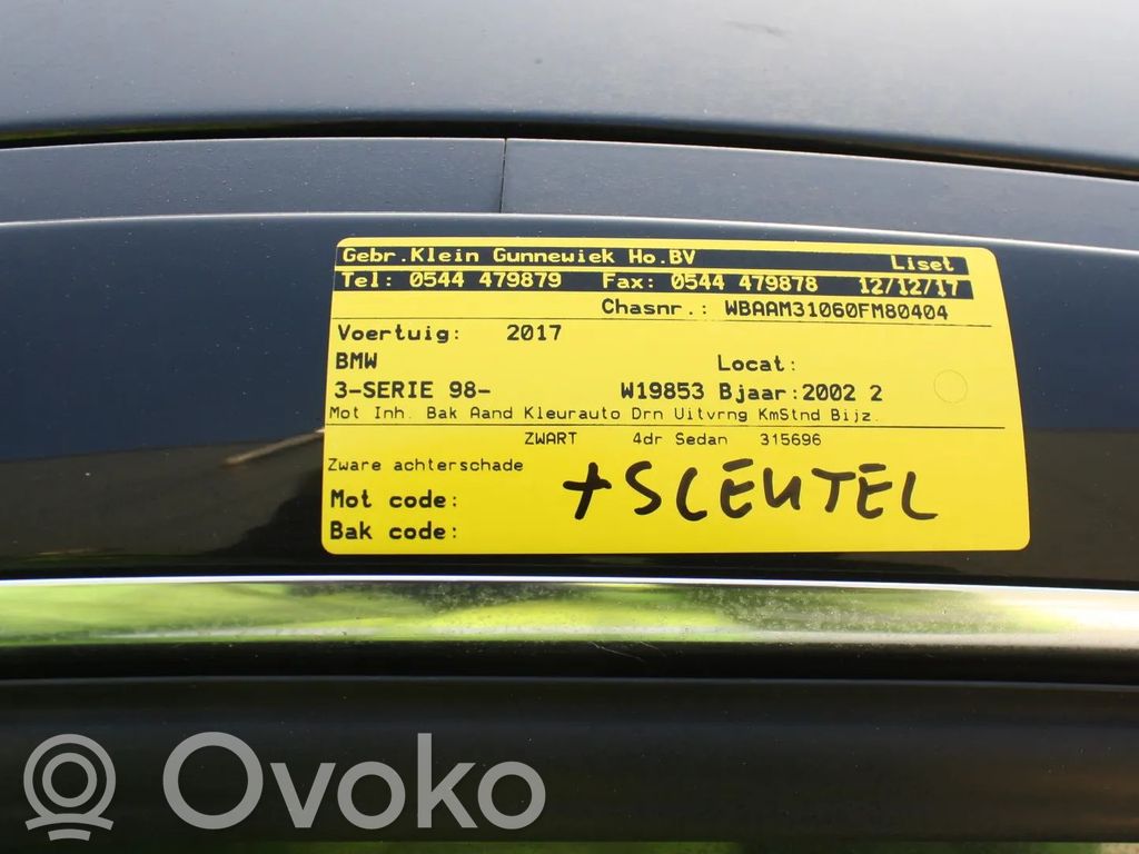 3 E46 Series 3  0258005109
