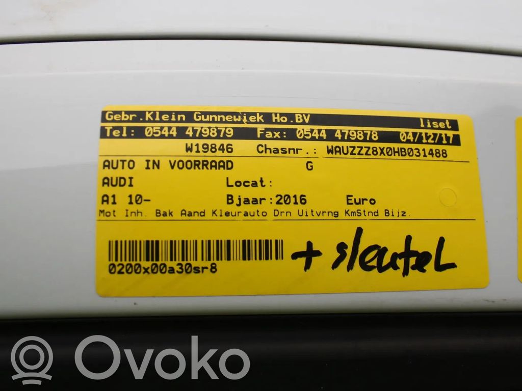 A1 A1, S1  04E906262AT