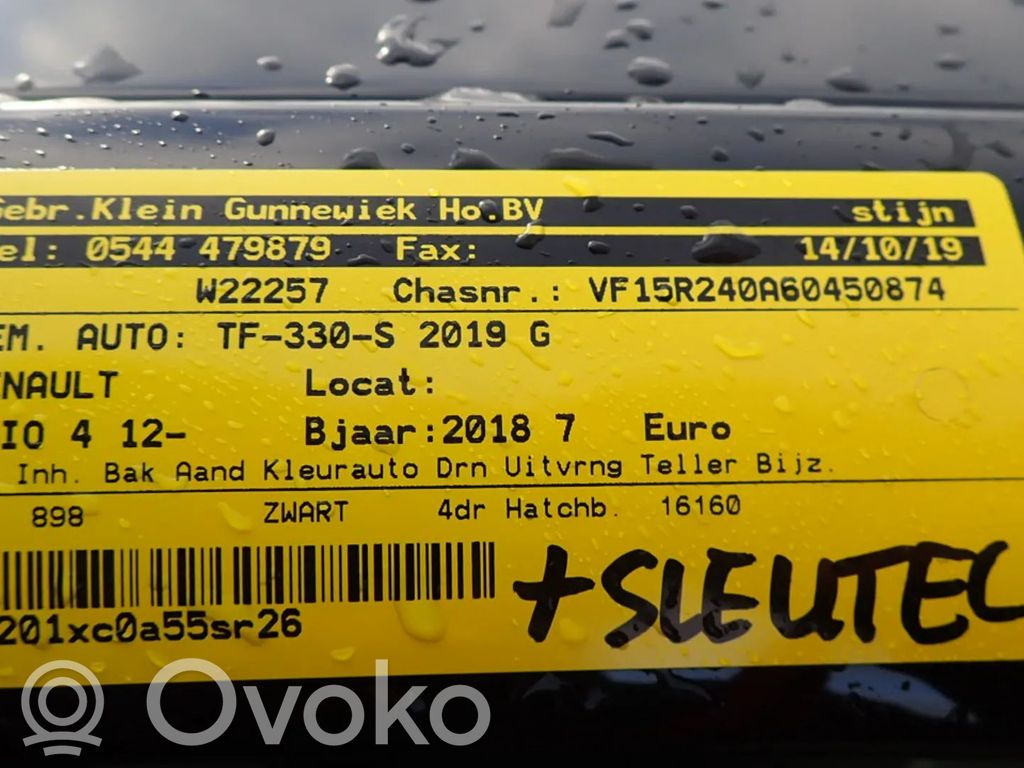 Clio IV Clio  237109222R