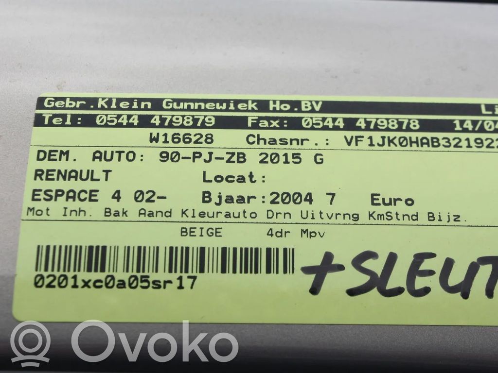Espace IV Espace  8200315964