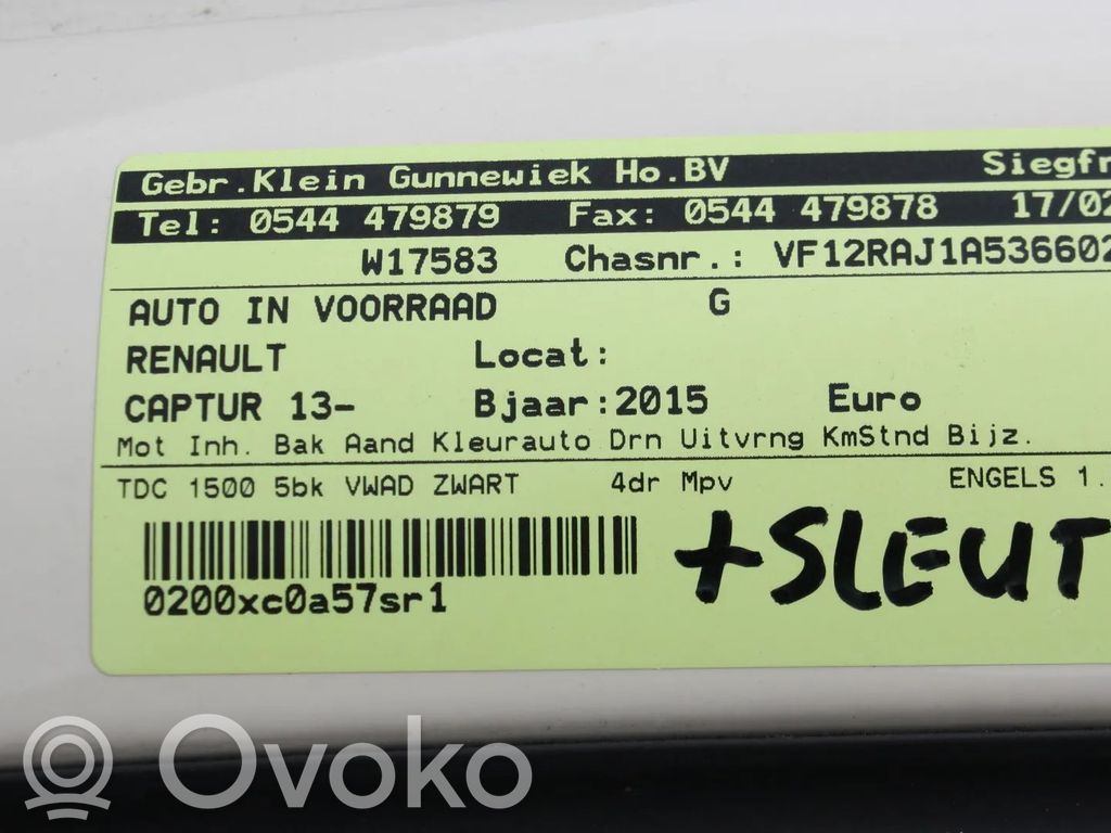 Captur Captur  226401632R