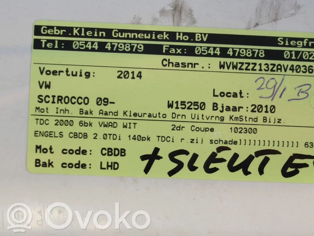 Scirocco Scirocco  1K0820743FD