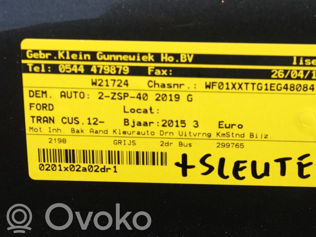 Transit Custom Transit Custom  BK219F836AD