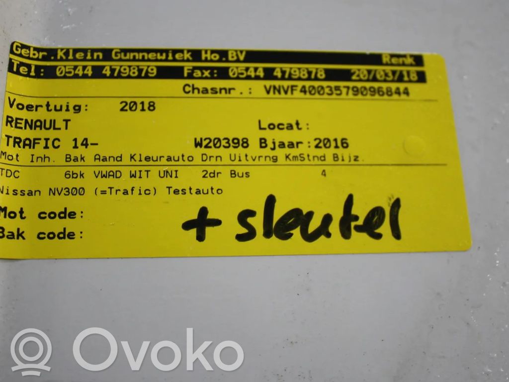Trafic III (X82) Trafic  112388746R