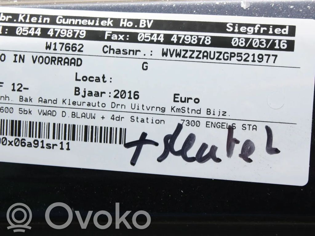 Golf VII Golf  04L906262A