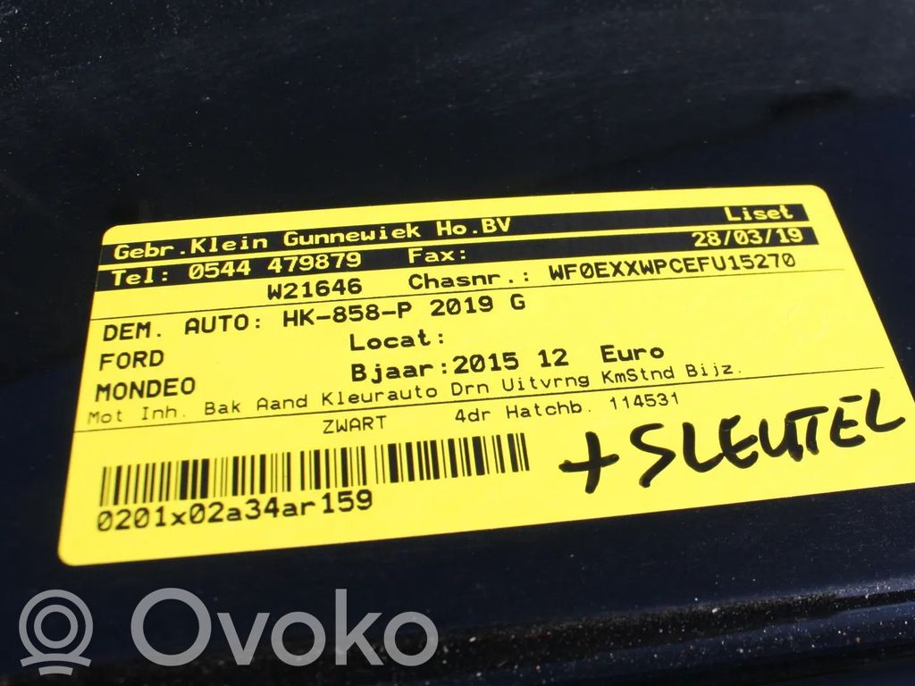 Mondeo MK V Mondeo  2315445