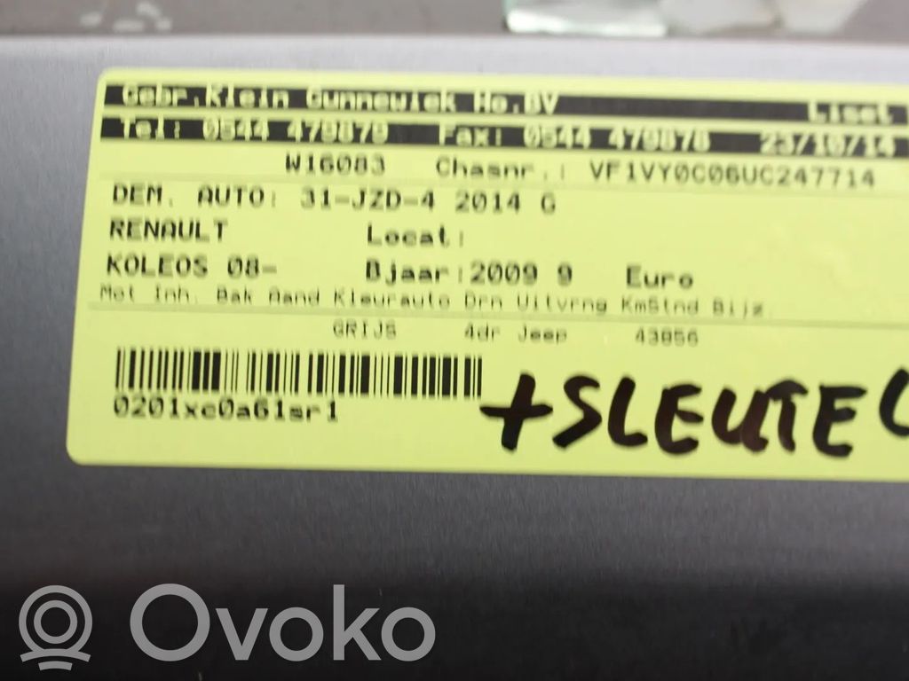 Koleos I Koleos  285F6JY00A