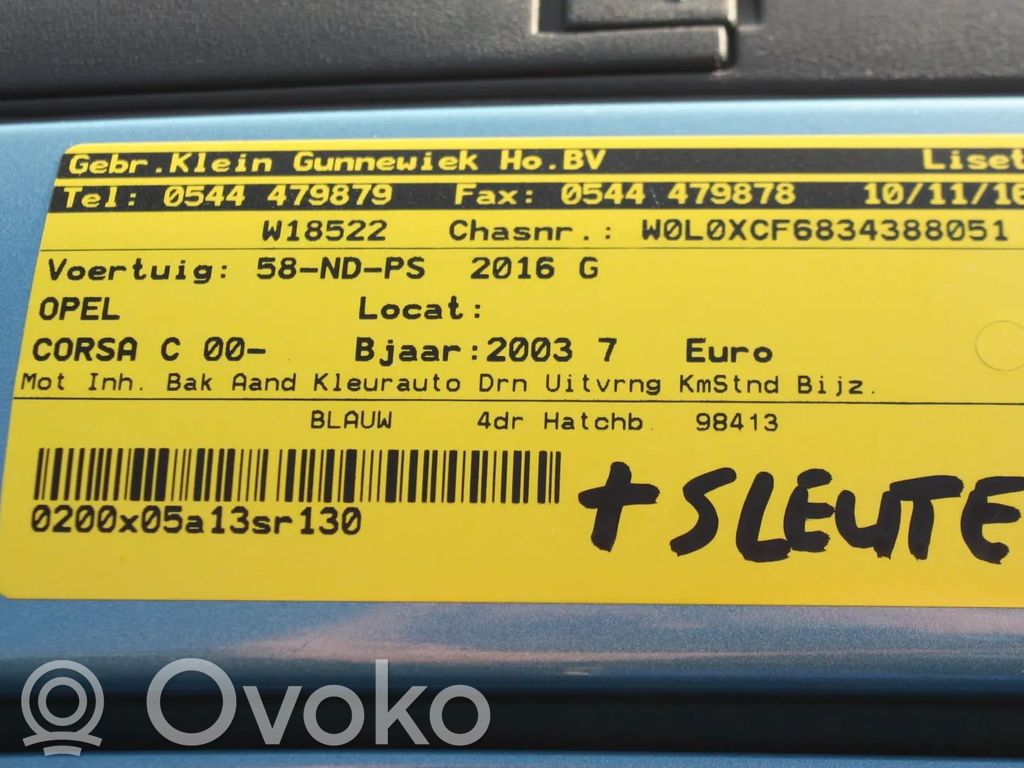 Corsa C Corsa  0258006171