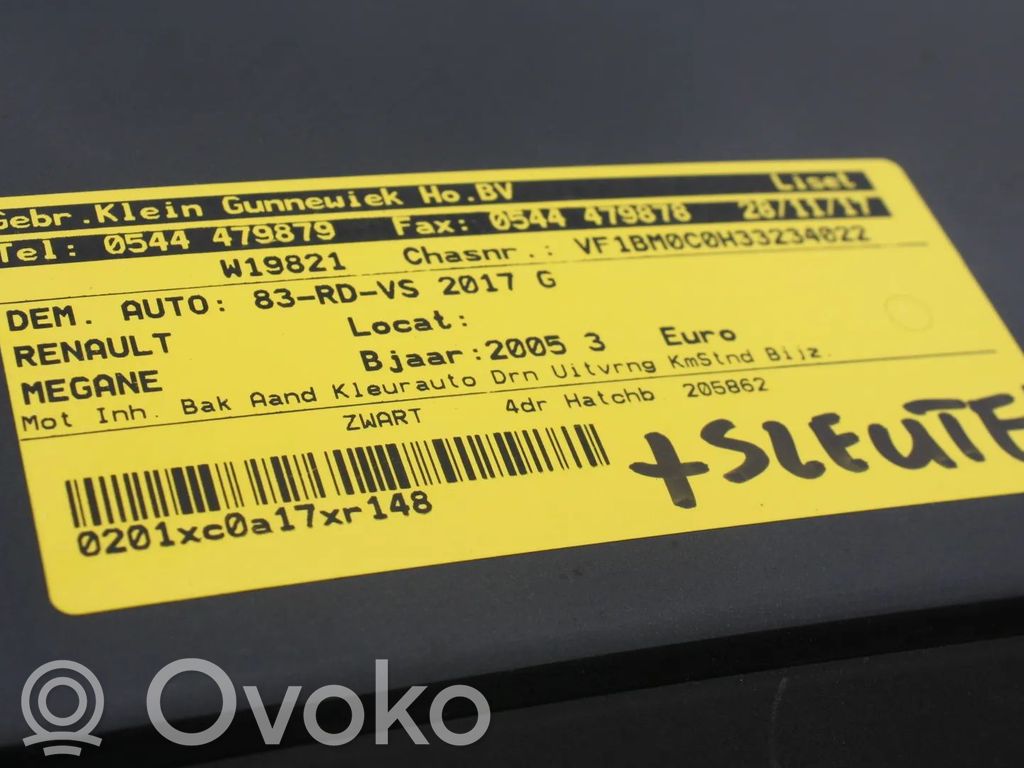 Megane II Megane  8200107433