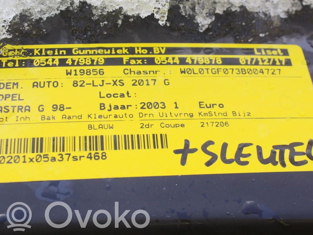 Astra G Astra  9193250