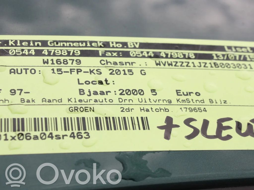 Golf IV Golf  036906262H