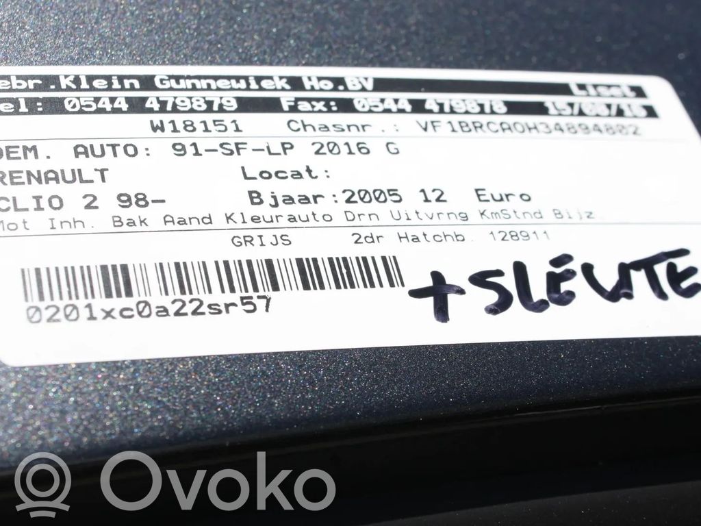Clio III Clio  8200170204