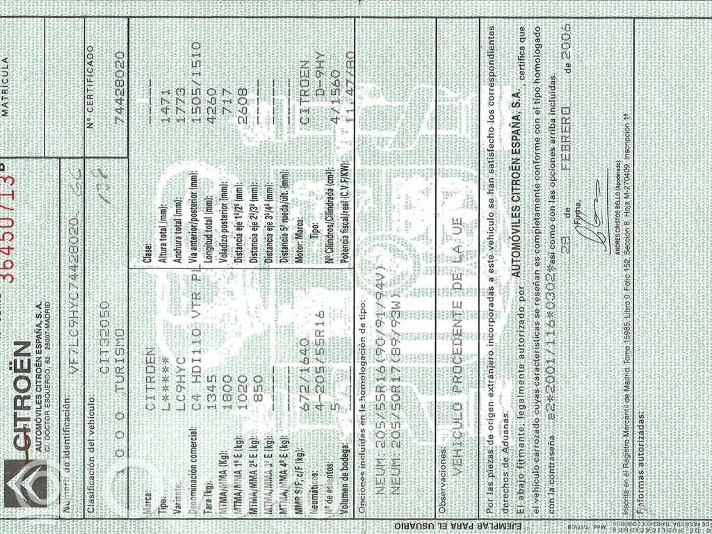 C4 I C4 Picasso, Grand Picasso, Aircross, Cactus  7840Q3