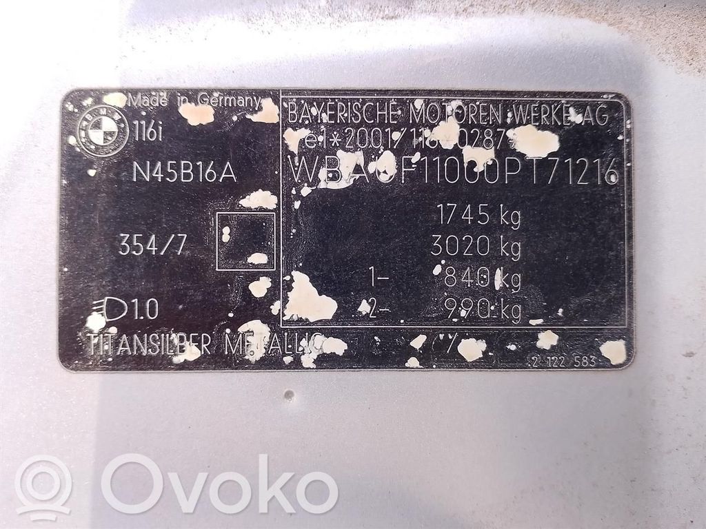 1 E81 E87 Series 1  7557809