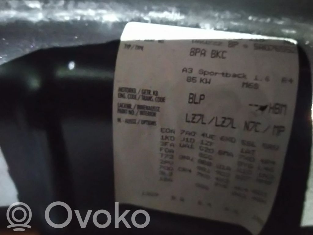 A3 S3 A3 Sportback 8P A3, S3  8P0955557