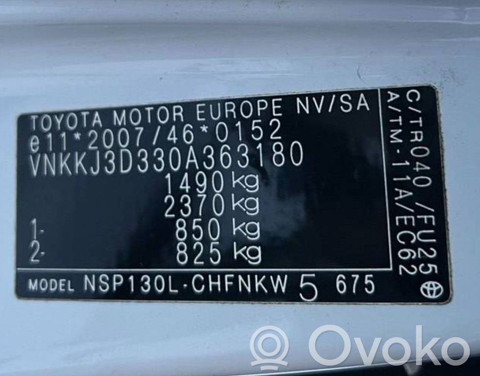 Yaris Yaris  733600D201C2