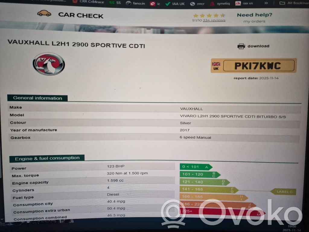 Vivaro Vivaro  GT12362
