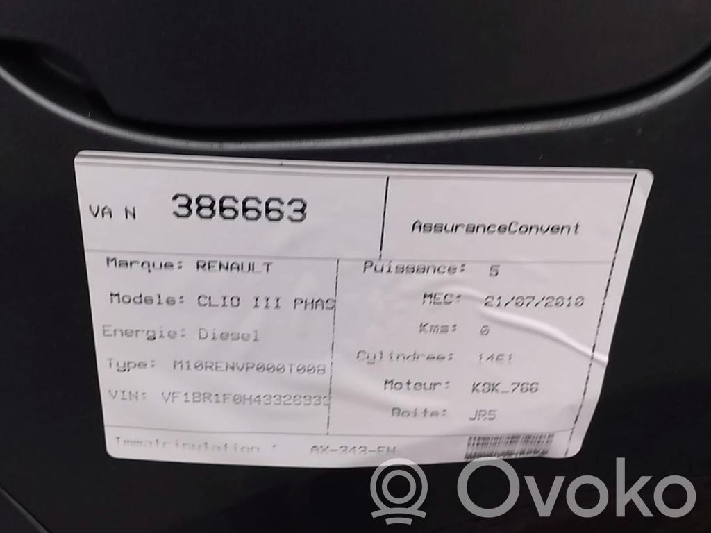 Clio III Clio  8201053836