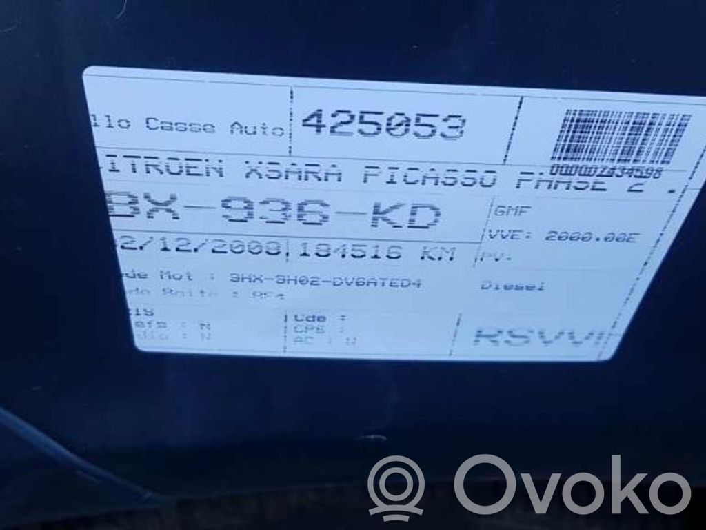 Xsara Picasso Xsara, Xsara Picasso  6351ER