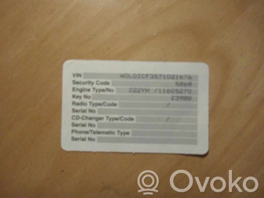Vectra C Vectra  253232