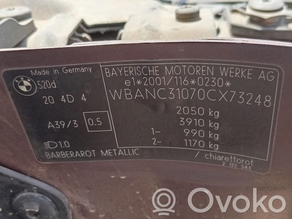 5 E60 E61 Series 5  33677298804N