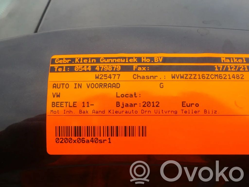 Beetle A5 Beetle  5C5953041A