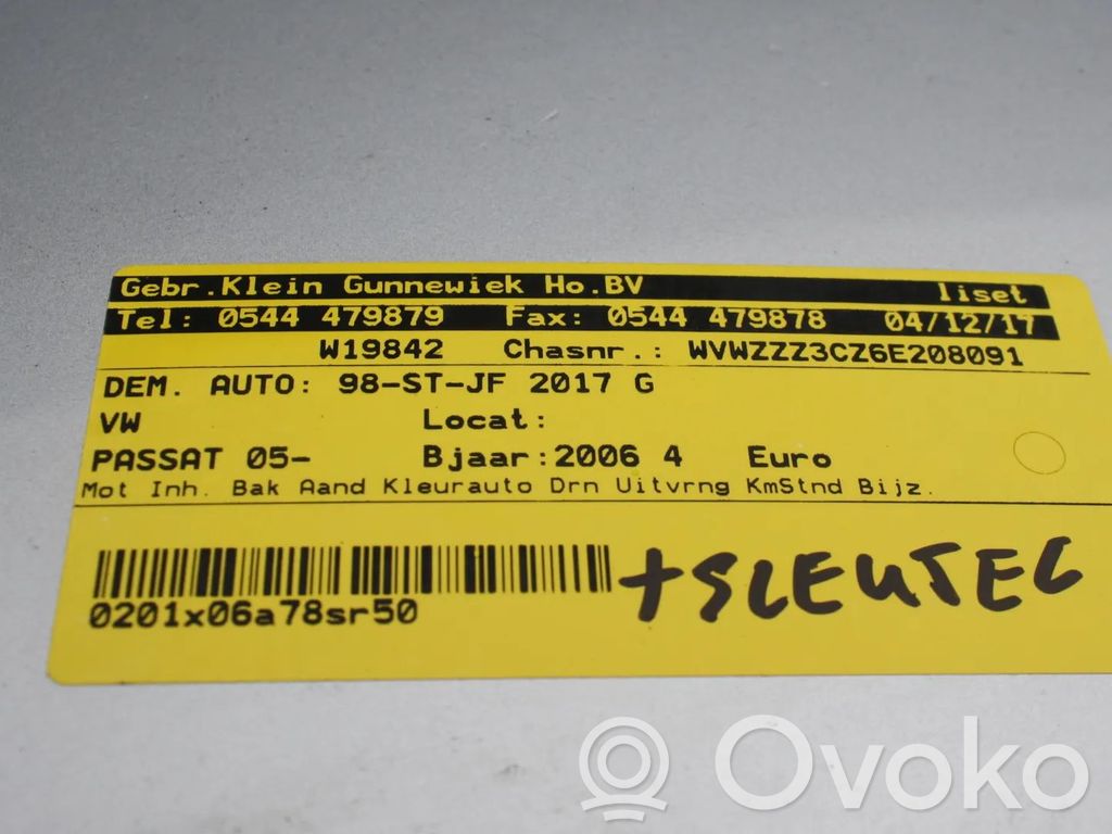 PASSAT B6 Passat  03G906088J