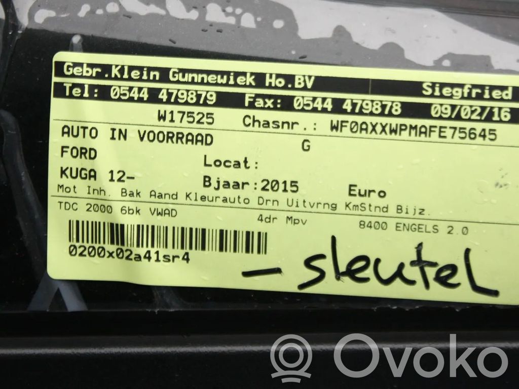 Kuga II Kuga  DV6T3F944AA