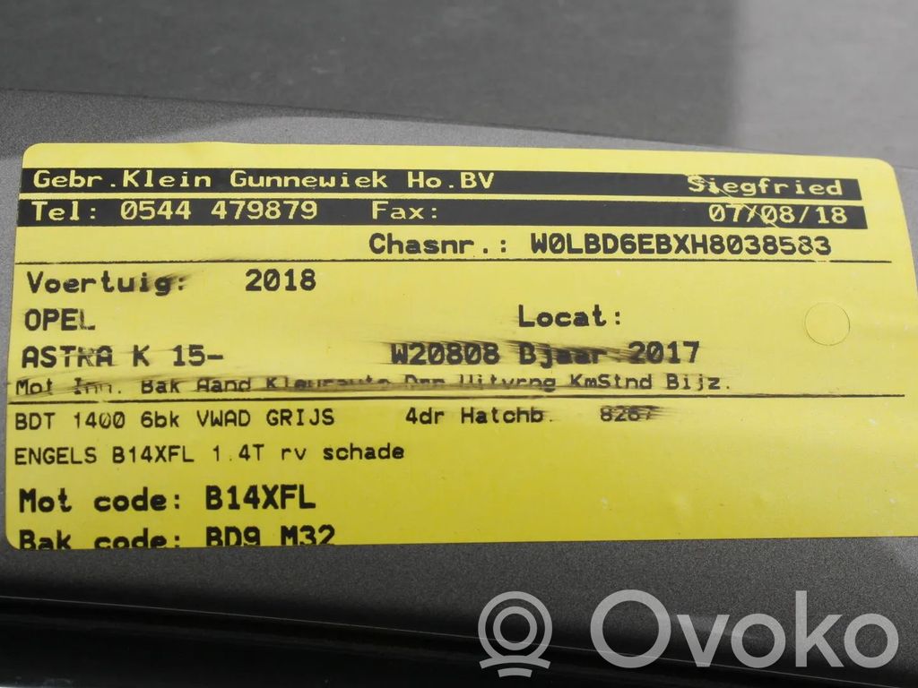 Astra K Astra  13528006