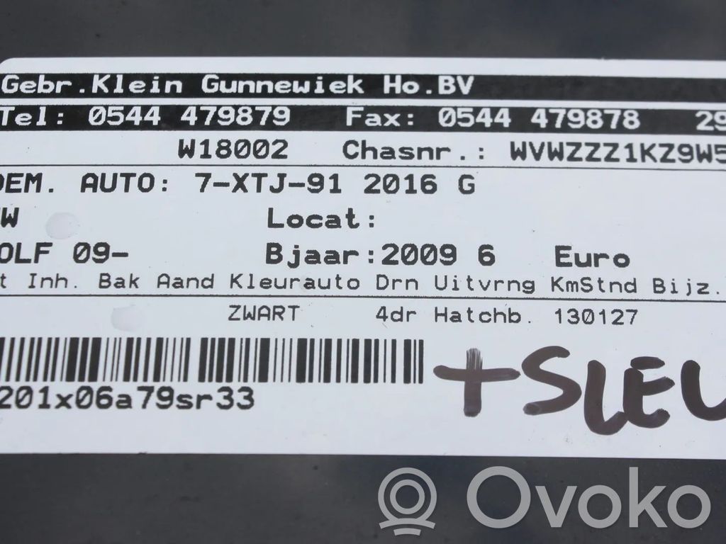 Golf VI Golf  06J906262K