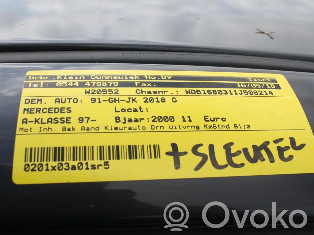 A W168 A-class  0005409417