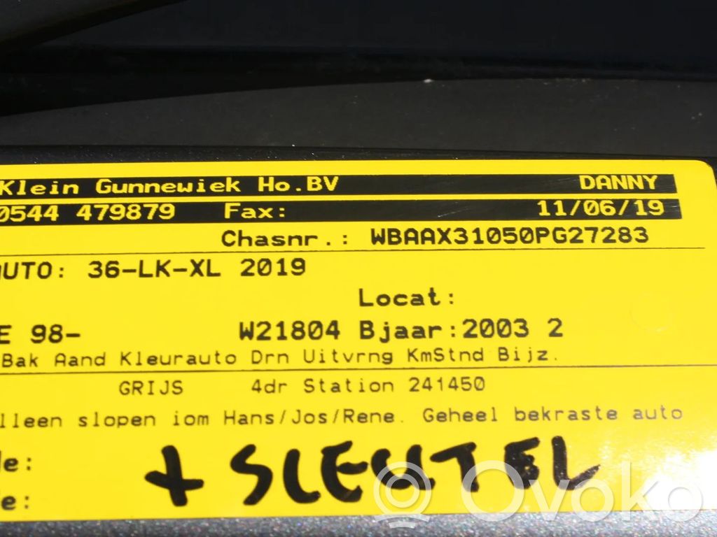 3 E46 Series 3  7505979
