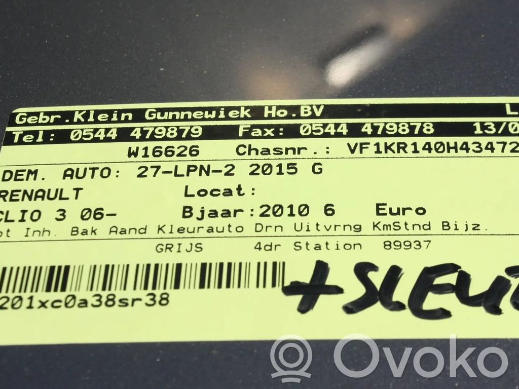 Clio III Clio  8200559377